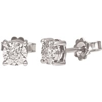 Pendientes Bliss Mujer Rugiada in Oro blanco Diamante 0.02 Ct 20069984 - 20069984